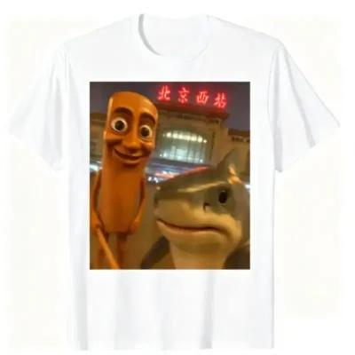 Funny tung tung tung sahur tralalero tralala selfie brainrot T-Shirt