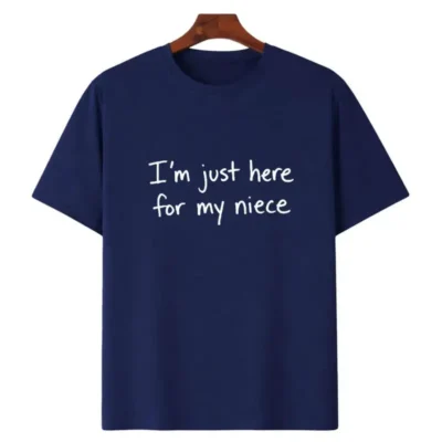 Alternative view of I'm Just Here For My Niece T-Shirt